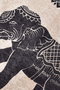 Conceptum Elefante Nero Djt Alfombra de Pasillo Multicolor 80 x 200 cm